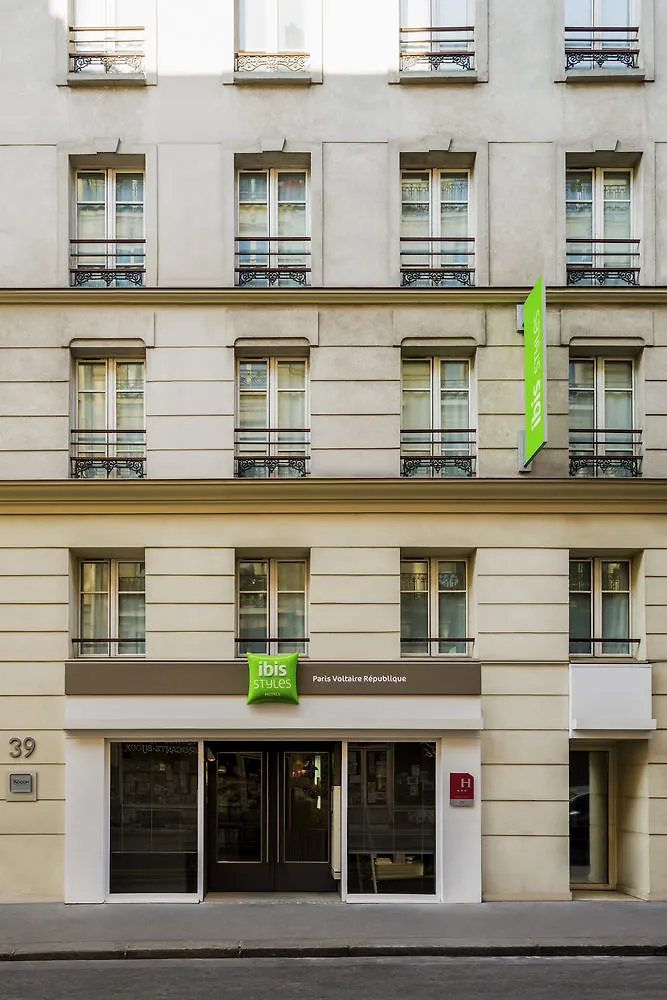 Hotel Le Quartier Republique-Le-Marais Paryż